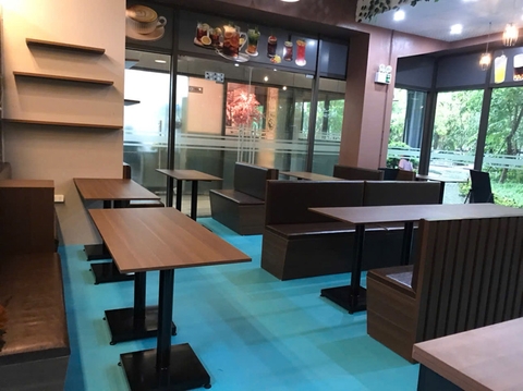 Ghế sofa băng bọc nệm cho nhà hàng, cafe tại Hà Nội