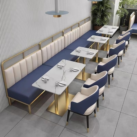 Ghế sofa băng bọc nệm cho nhà hàng, cafe tại Hà Nội