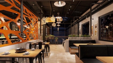 Ghế sofa băng bọc nệm cho nhà hàng, cafe tại Hà Nội