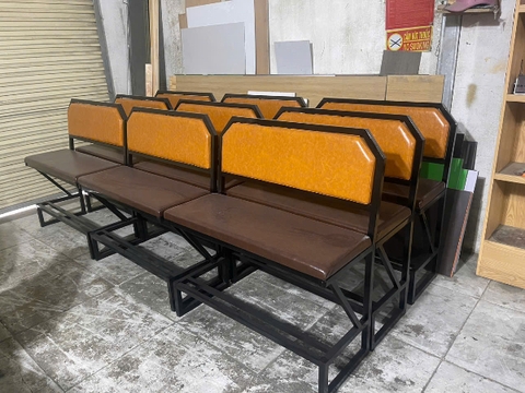 Ghế sofa băng bọc nệm cho nhà hàng, cafe tại Hà Nội