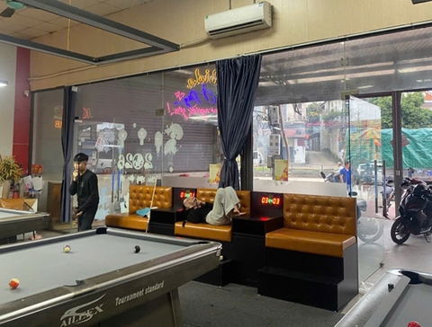 GHẾ BĂNG MẶT NỆM - GHẾ SOFA CHO CLB BIDA TẠI HÀ NỘI