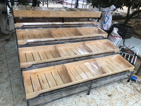 Kệ Tam Cấp Bày Trái Cây