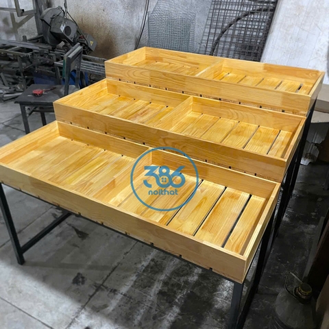Kệ Tam Cấp Bày Trái Cây