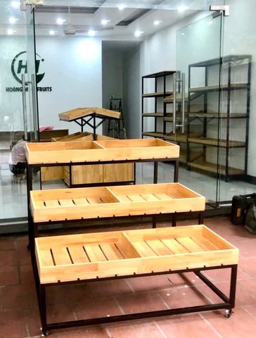 Kệ Tam Cấp Bày Trái Cây