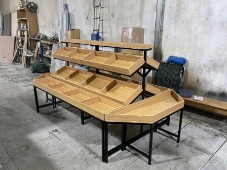 Kệ Rau Củ Quả - Kệ Bày Trái Cây Đẹp - Nội Thất 386