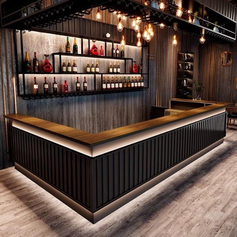 XƯỞNG SẢN XUẤT QUẦY BAR GỖ CÔNG NGHIỆP TẠI HÀ NỘI