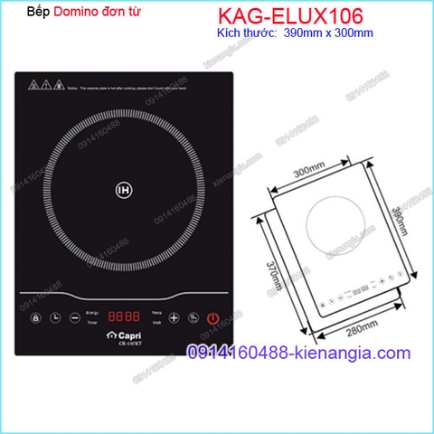 Bếp từ đơnbếp từ Domino Capri KAG-ELUX106 VN