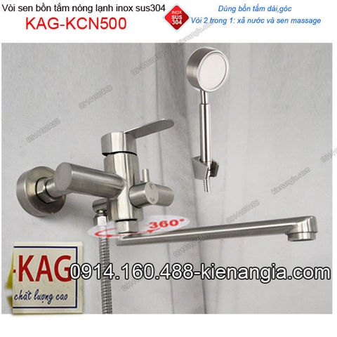 Sen bồn tắm nằm inox sus304 cao cấp KAG-KCN500
