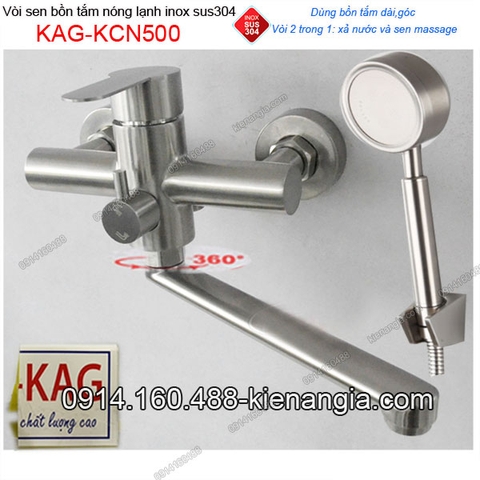 Sen bồn tắm nằm inox sus304 cao cấp KAG-KCN500
