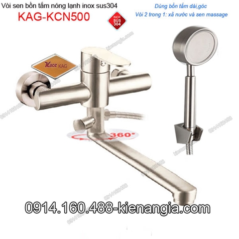 Sen bồn tắm nằm inox sus304 cao cấp KAG-KCN500