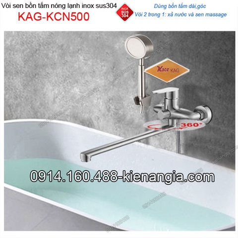 Sen bồn tắm nằm inox sus304 cao cấp KAG-KCN500