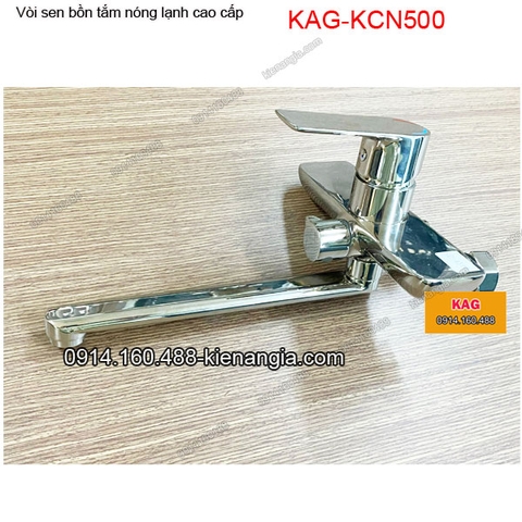 Vòi sen bồn tắm nằm inox sus304 bóng KAG-KCN501