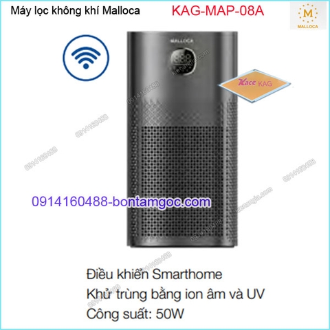 Máy lọc không khí 50W Malloca KAG-MAP08A