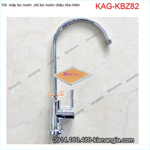 Vòi máy lọc nước.vòi lọc nước chậu rửa chrome bóng KAG-KBZ82