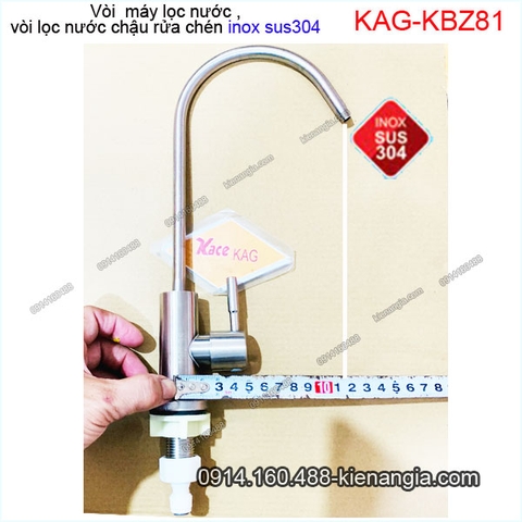 Vòi máy lọc nước,vòi lọc nước chậu rửa chén inox sus304 KAG-KBZ81