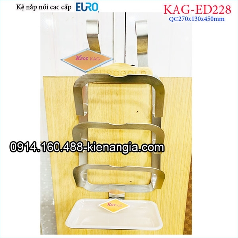 Giá treo nắp nồi bằng inox EUROGOLD KAG-ED228