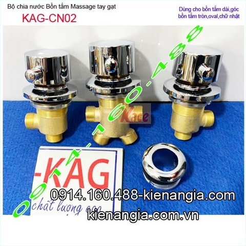 Bộ chia nước bồn tắm massage dài KAG-CN02