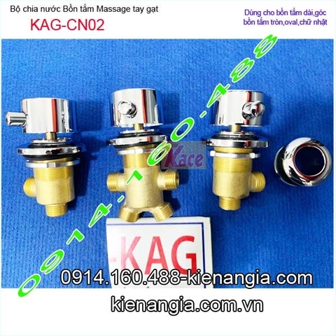Bộ chia nước bồn tắm massage dài KAG-CN02