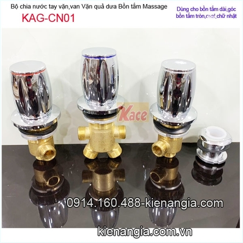Bộ chia nước bồn tắm massage KAG-CN01