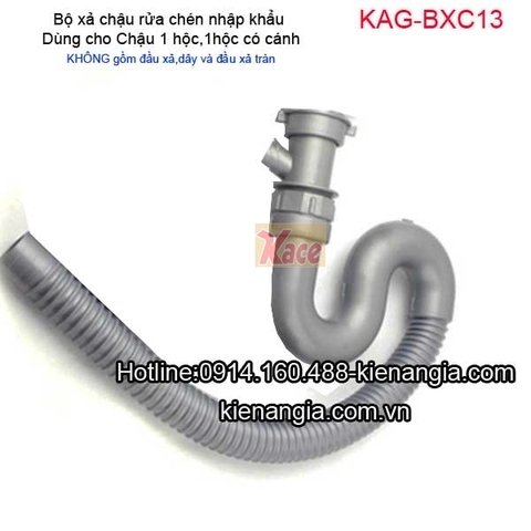 Bộ xả chậu rửa chén 1 hộc KAG-BXC13