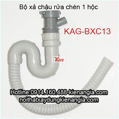 Bộ xả chậu rửa chén 1 hộc KAG-BXC13