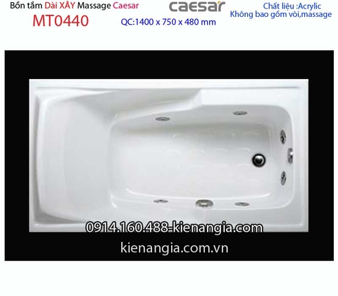 Bồn dài xây Caesarbồn nằm 14 mét massage Caesar-MT0440