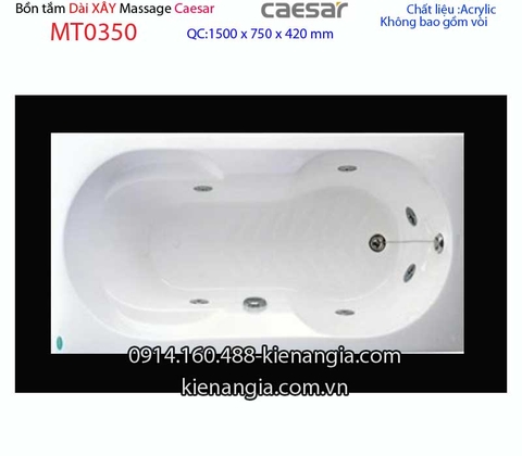 Bồn dài xây Caesarbồn nằm 15 mét massage Caesar-MT0350