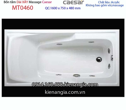 Bồn dài xây Caesarbồn nằm 16 mét massage Caesar-MT0460
