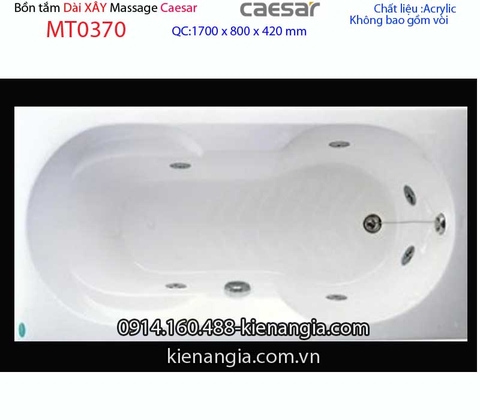 Bồn dài xây Caesarbồn nằm 17 mét massage Caesar-MT0370