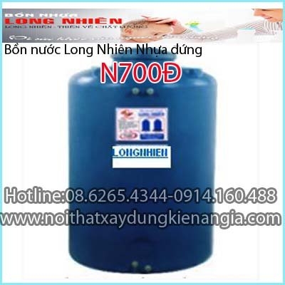 Bồn nhựa đứng Long Nhiên N700Đ