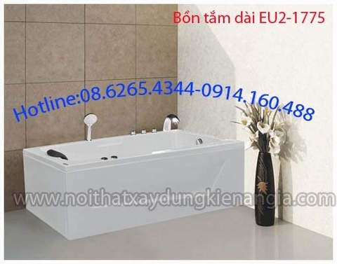 Bồn tắm dài chân yếm Acrylic EUROCA EU2-1775