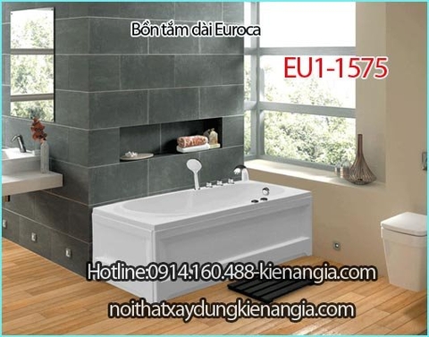 Bồn tắm dài chân yếm Crystal EUROCA EU1-1575
