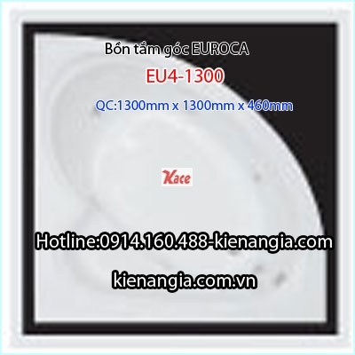 Bồn tắm góc massage EUROCA Acrylic EU1-1300