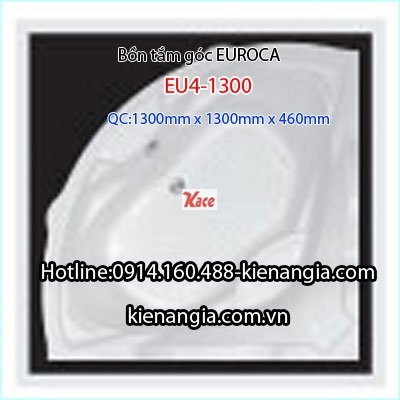 Bồn tắm góc massage EUROCA Acrylic EU2-1300