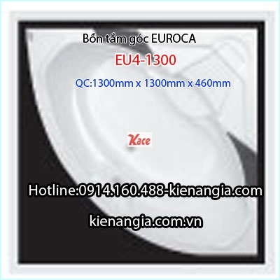 Bồn tắm góc massage EUROCA Acrylic EU2-1400