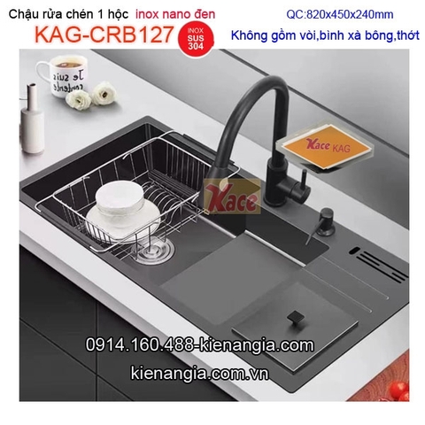 Chậu nano 1 hộc đa năng 92x45cmKAG-CRB127