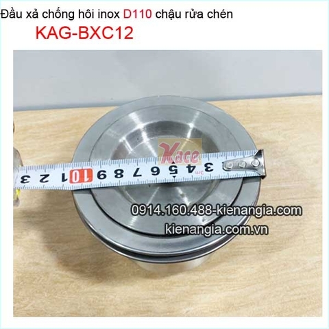 Đầu xả chậu rửa chén Inox KAG-BXC12