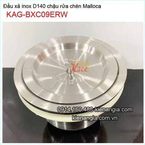 Đầu xả inox SUS304 chậu rửa chén Erowin D140 KAG-BXC09ERW