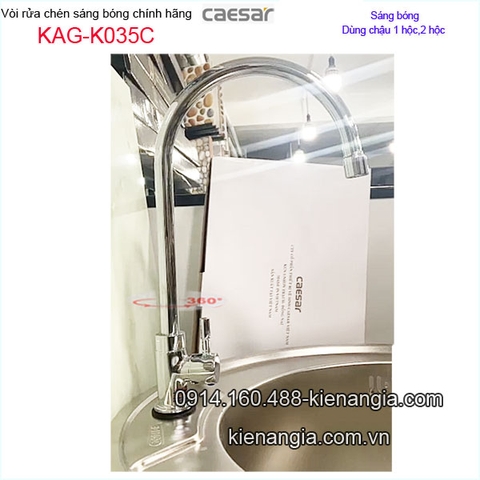 Vòi chậu rửa chén,vòi bếp lạnh Caesar K035C