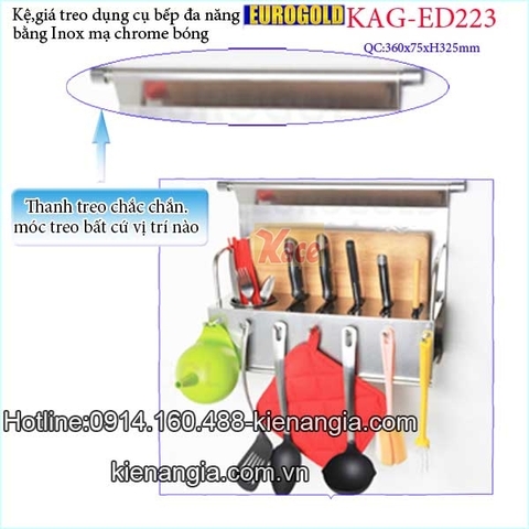 Kệ dao thớt đa năng EUROGOLD KAG-ED223
