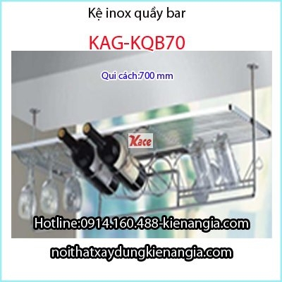 Kệ rượu quầy bar KAG-KQB70