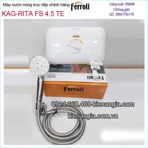 Máy nước nóng đa nhiệm kết hợp FERROLI KAG-RITA-FS-4-5-TE