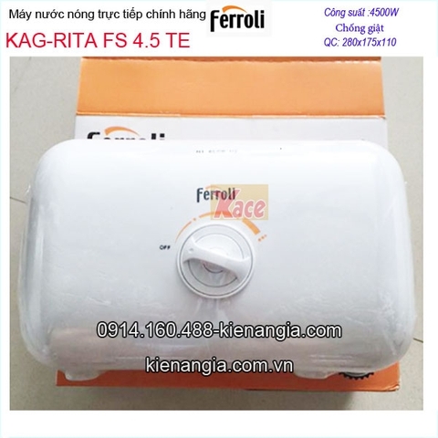 Máy nước nóng đa nhiệm kết hợp FERROLI KAG-RITA-FS-4-5-TE