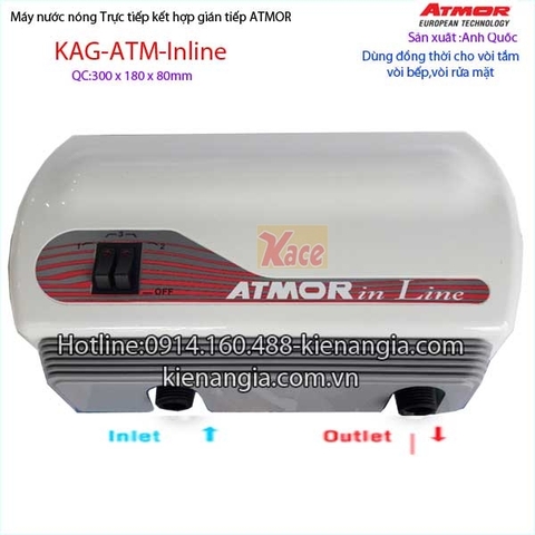Máy nước nóng kết hợp Atmor KAG-IN-LINE