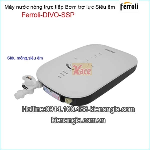 Máy nước nóng trực tiếp có bơm Ferroli KAG-DIVO-SSP 4.5S