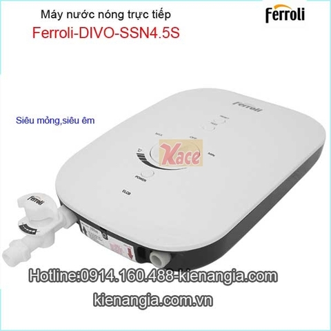 Máy nước nóng trực tiếp Ferroli KAG-DIVO-SSN 4.5S