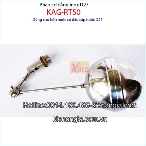 Phao cơ inox d27 KAG-RT50
