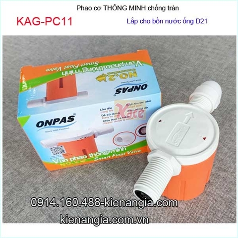 Van phao cơ thông minh bồn nước D21-KAG-PC11