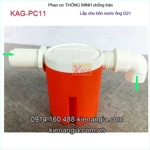 Van phao cơ thông minh bồn nước D21-KAG-PC11