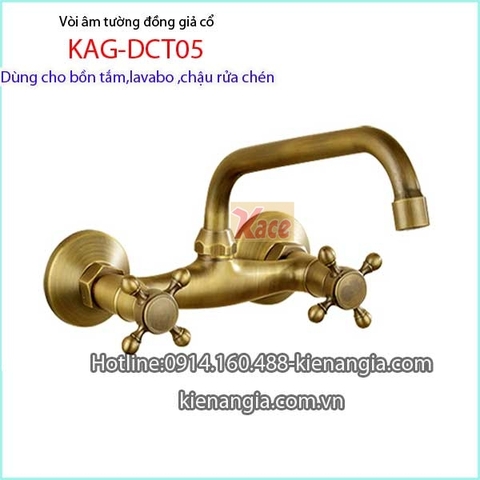 Vòi âm tường bồn tắmlavabochậu rửa KAG-DCT05